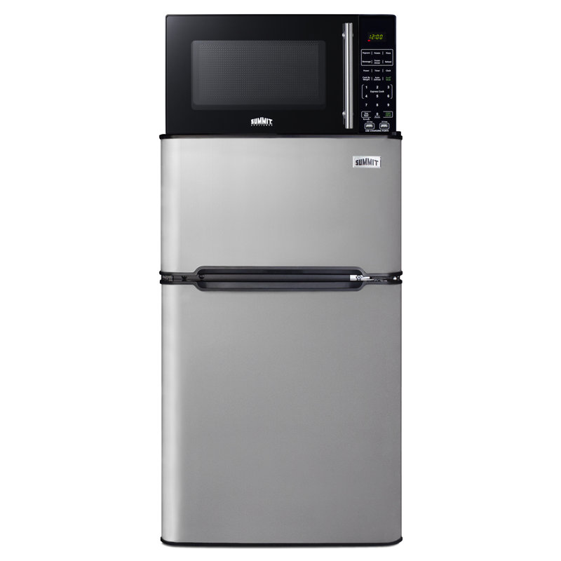 Summit Appliance 19 " Freestanding Top Freezer Refrigerator with Ice Maker