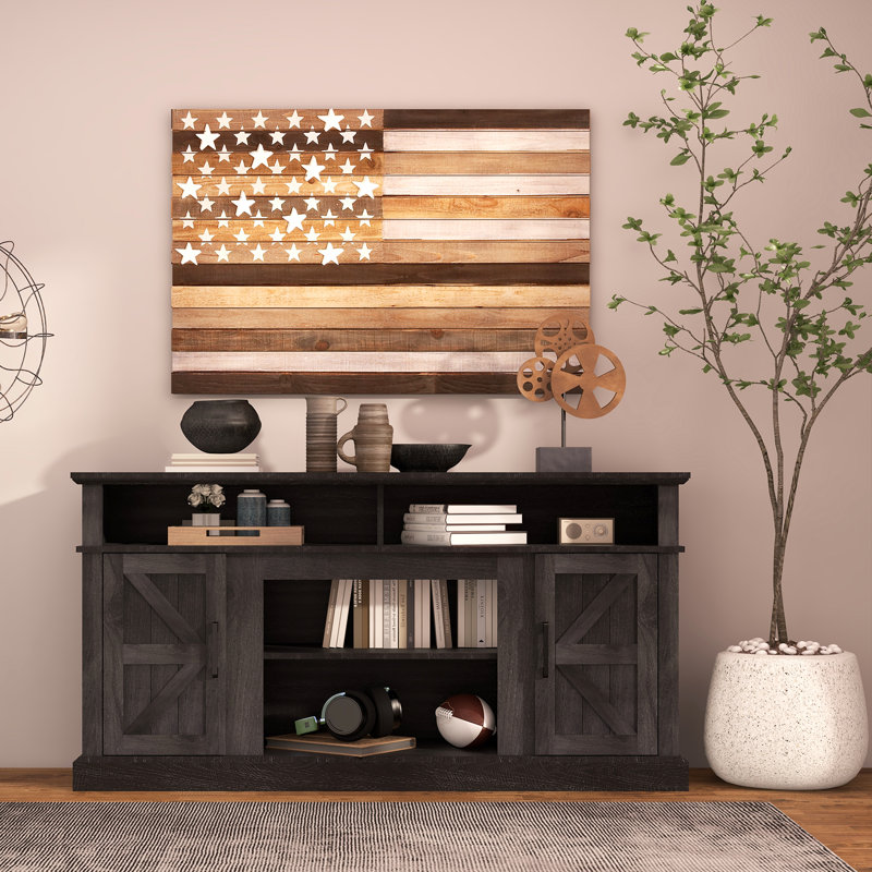 TV Stand For Tvs Up To 65", Gray