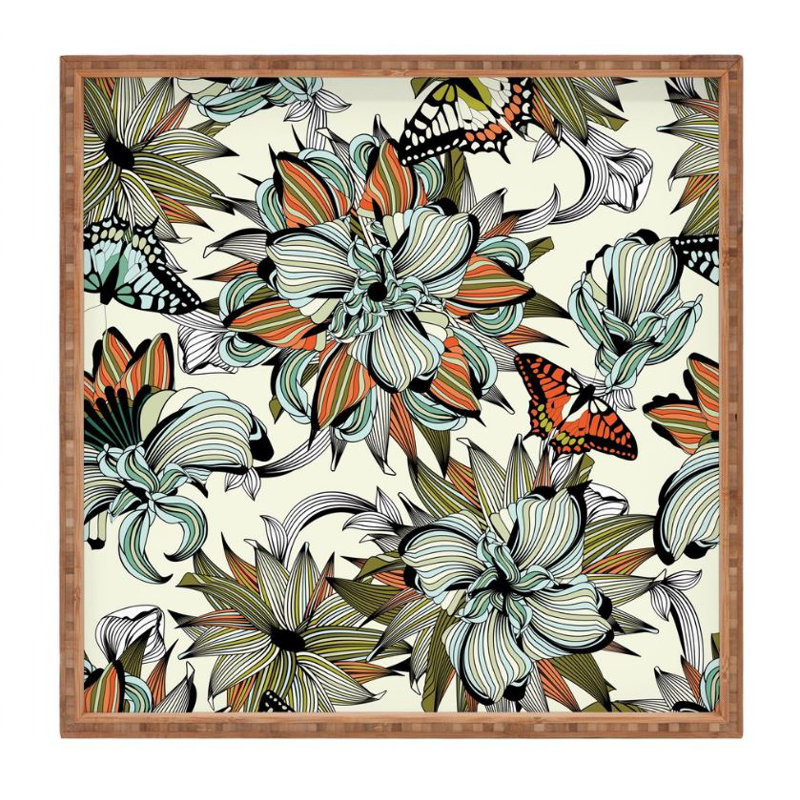 Solid Wood Tray, 1.75" H x 18" W x 14" D