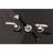 Kingston Brass Georgian Two-Handle 3-Hole Wall Mount Bathroom Faucet-35011695