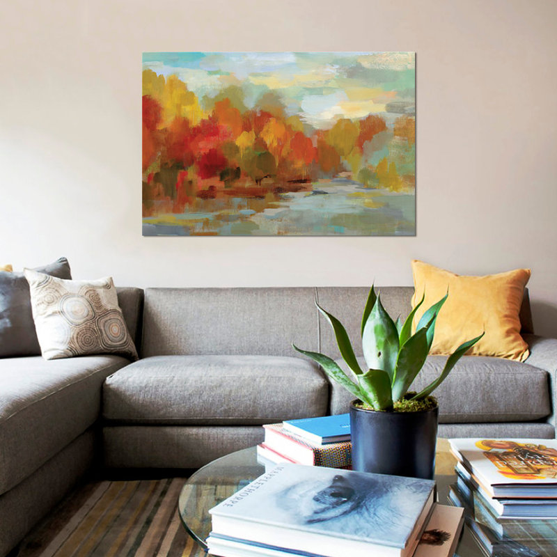 «April Dreamscape» par Silvia Vassileva, impression sur toile tendue, H 26 po x l 40 po x P 1,5 po, Toile tendue