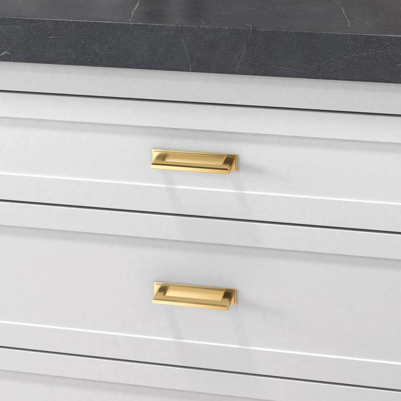 4940 Transitional Back Plate, Non-Lacquered Brass