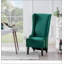 Fauteuil à oreilles de 23,03 po de large, chaise d'appoint confortable et élégante pour le salon avec structure durable-147960629