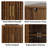 Walnut Buffet Cabinet - With Adjustable Shelves For Kitchen 31.5" W Sideboard Living & Dining Space