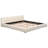 King Size Upholstered Bed Frame In Stylish Gray, Modern Platform Bed Design-18549766-18549763