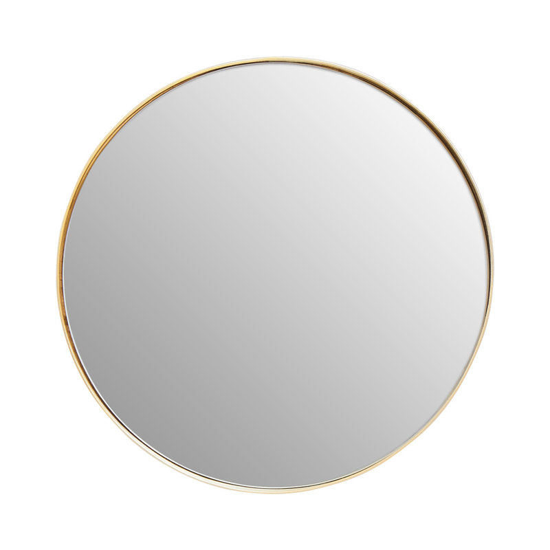 Neibert Metal Round Mirror, 32cm H x 32cm W
