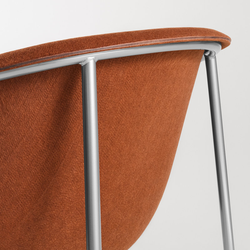 Fauteuil Past Life, Argent, Cuivre
