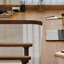 Bureaux en bois massif en L noyer clair-107727420-107727416