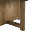 Table basse en rotin, table basse en rotin tissé