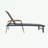 Outdoor Aluminium frame Chaise Lounge with sturdy legs-2047959627