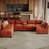 Orange Linen Blend
