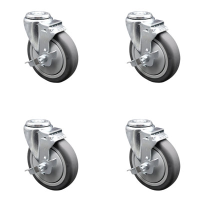 Thermoplastic Rubber Caster