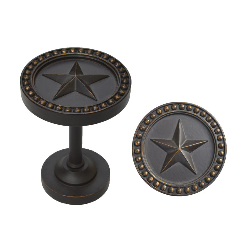 Retenue de rideau Primeaux Star Medallion, Bronze