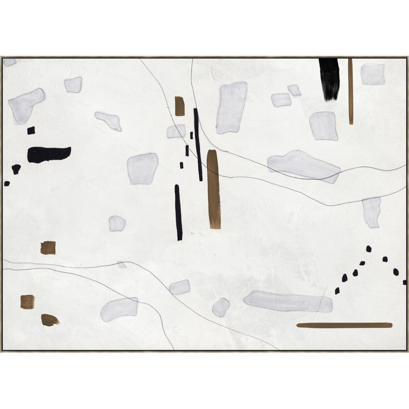 Neutral Scope Oversized 2 by Thom Filicia - Painting on Canvas