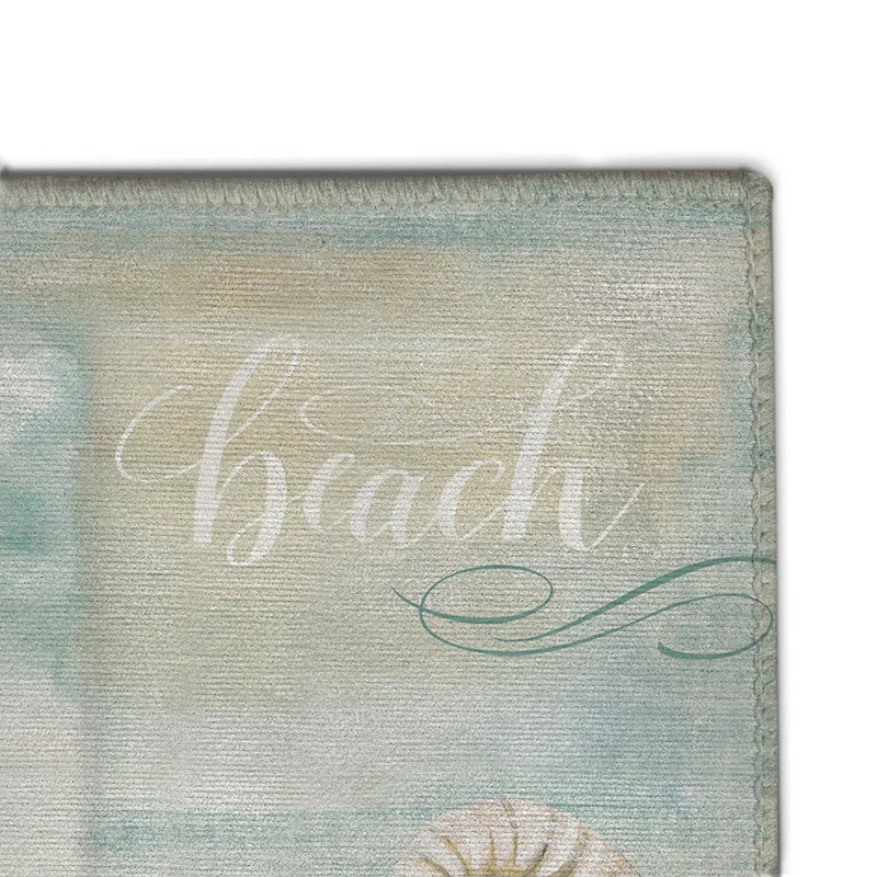Tapis d'extérieur Water Egret and Dunes, L 36 po x L 60 po