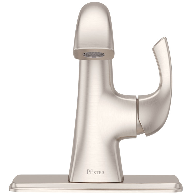 Bronson Deck Plate for Single Control Faucet, Brushed Nickel