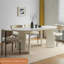 Ensemble de 2 chaises d'appoint Modern Beige