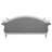 Modern Sofa Florian Sofa W/4 Pillows, Fabric