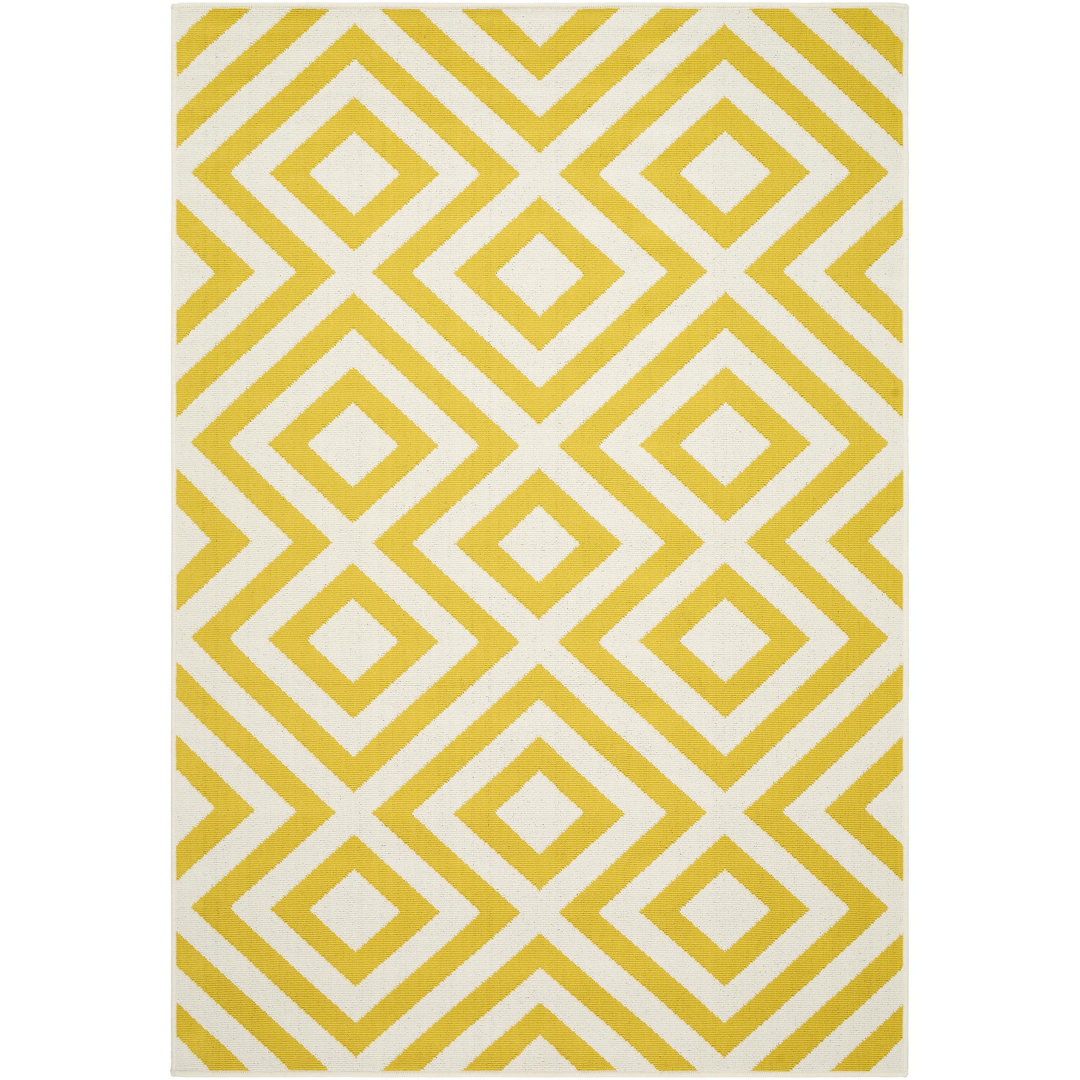 Haroutium Geometric Indoor / Outdoor Rug Hokku Designs Rug 