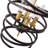 Aemon 4 - Light Dimmable Cage Chandelier-1978243021