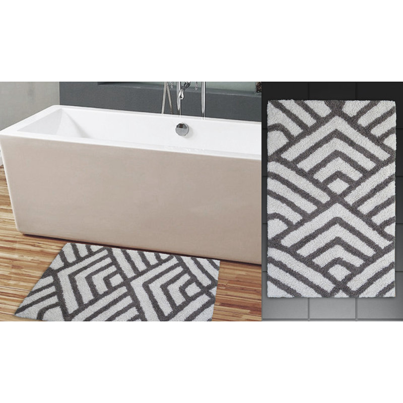 Plaisance Cotton Blend Bath Rug