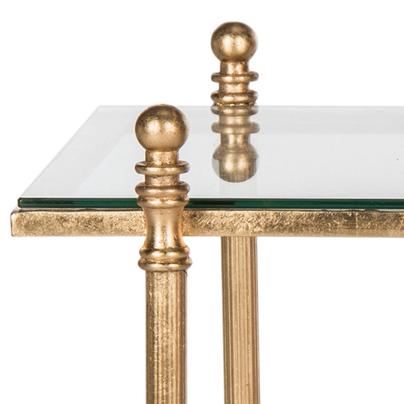 Oxendine Glass Top Coffee Table