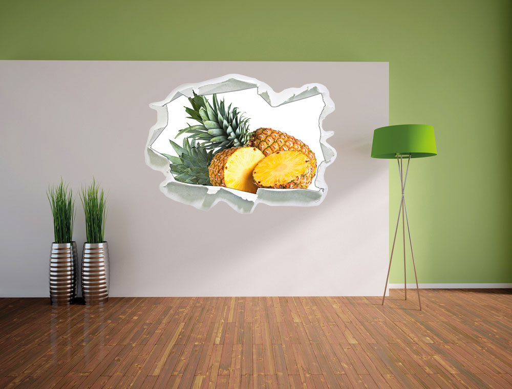 Frische Ananas Wandaufkleber