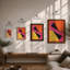 Angular Geometry Geometric - Print-1599416381-1599416377