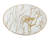 Matrix Gold Set of 6 Plated Canape Plates 6in asst