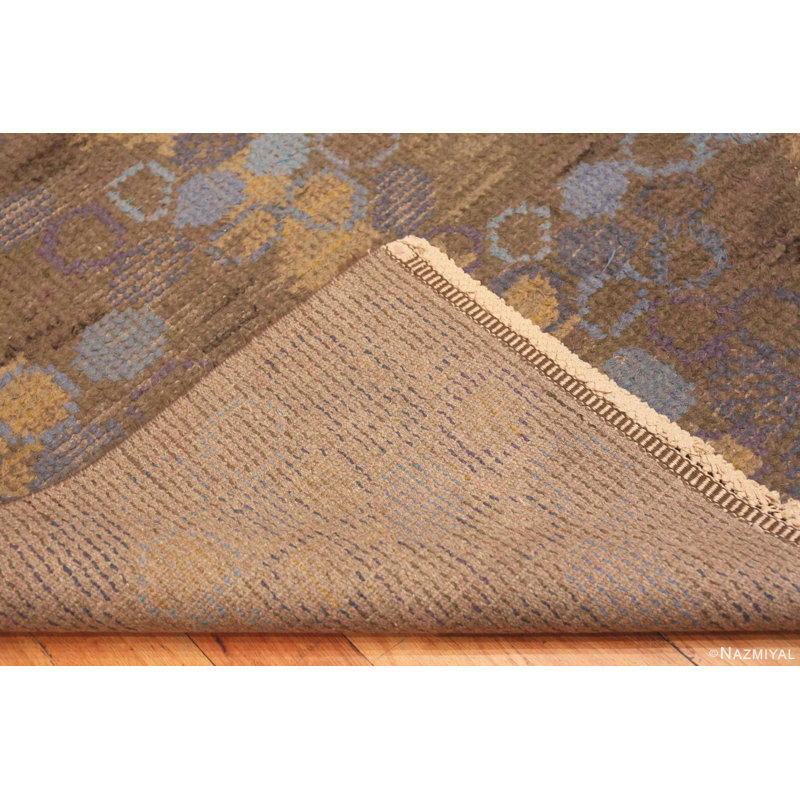 Scandinavian One-of-a-Kind Rectangle 4'2" x 5'7" Area Rug