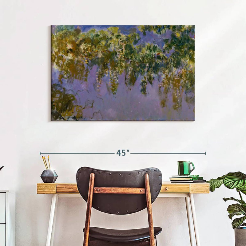 Wisterias, H 26 po x l 39 po