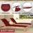 Chaise Lounge Cushion Outdoor(Set Of 4)-1476541509-1496348334