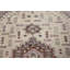 Tapis décoratif 4,6 x 4,7 pi, tapis turc, tapis Anatolian, tapis beige, tapis beige