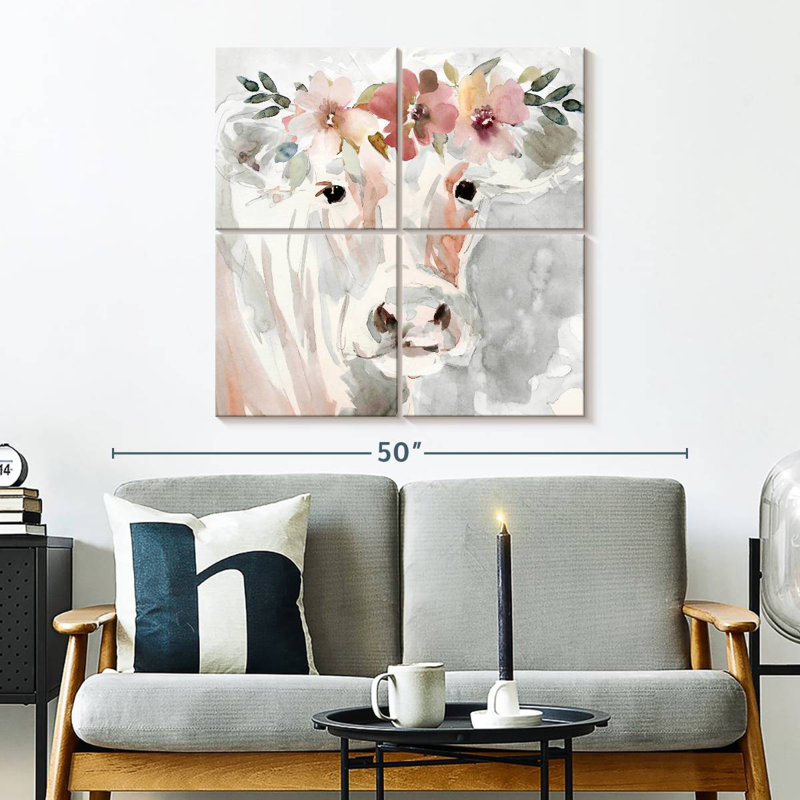 Brampt Darling Miss Bessie, 32" H x 32" W