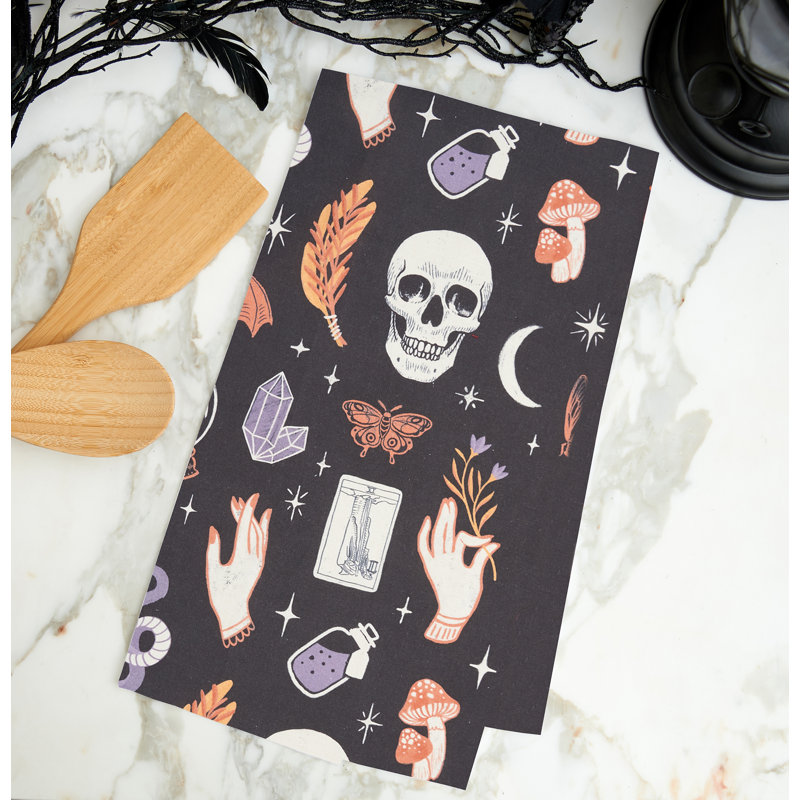 Serviette de cuisine Spooky Magic Halloween