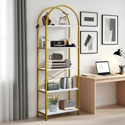 180cm H x 60cm W Metal Bookcase