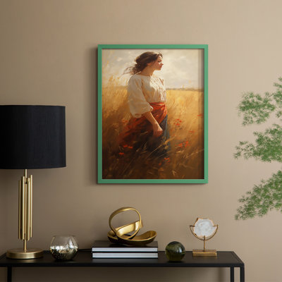 Reproduction encadrée WOMEN Series CML XXXIX - bois massif
