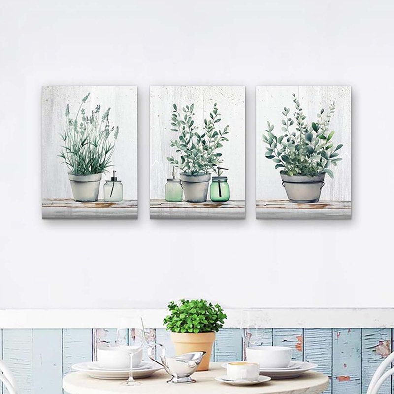 3 Piece Wrapped Canvas Print
