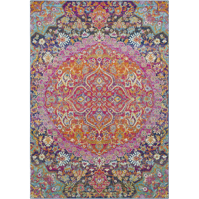 Oriental Area Rug, Rectangle 200 x 275cm