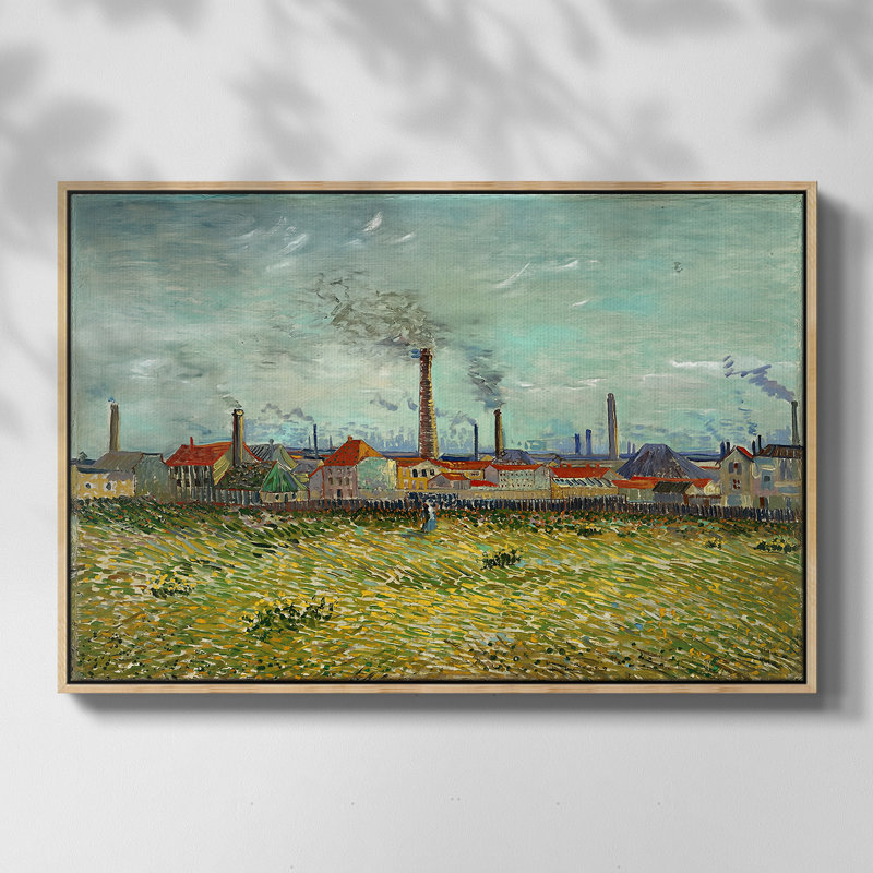 Champ avec iris près d'Arles, 1888 - Vincent van Gogh, toile tendue avec châssis, 24 po x 36 po, Naturel