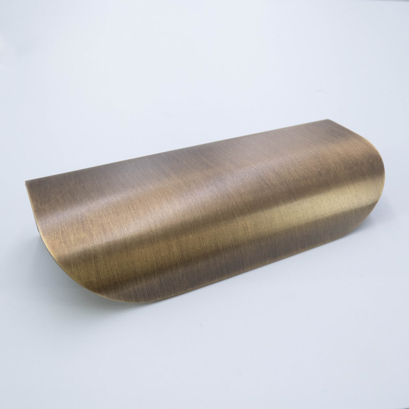 Cup / Bin Pull, Antique Bronze