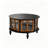 31.5" Round Solid Wood Coffee Table With Storage Function-129404975