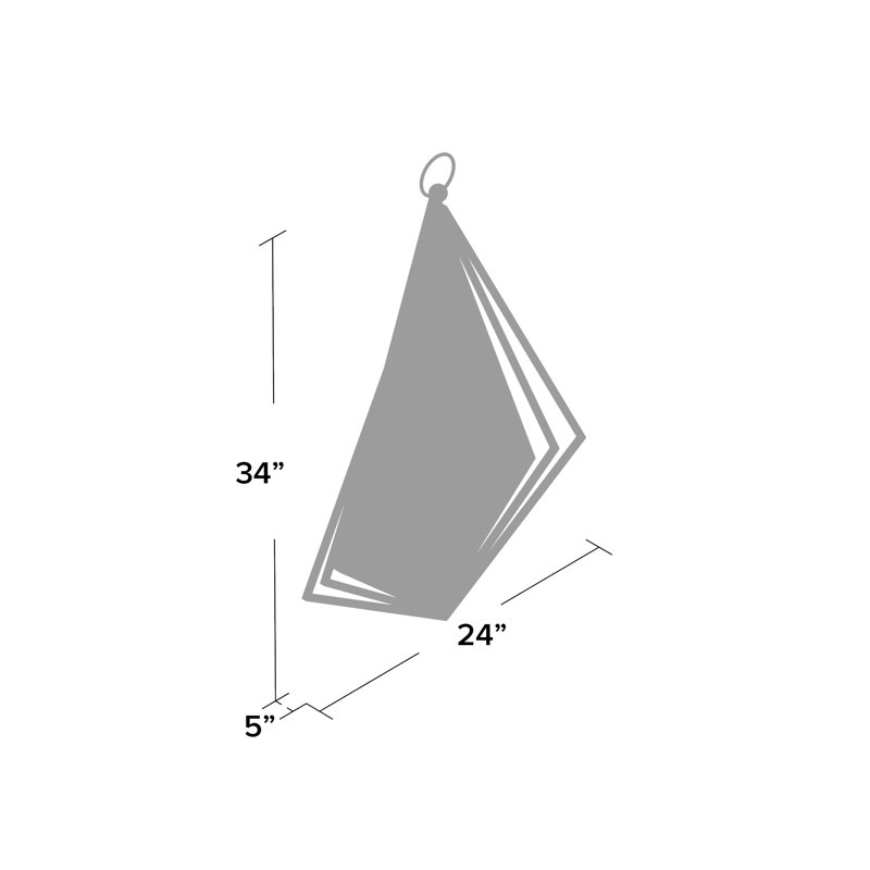 Chanda Metal Flat Wall Mirror