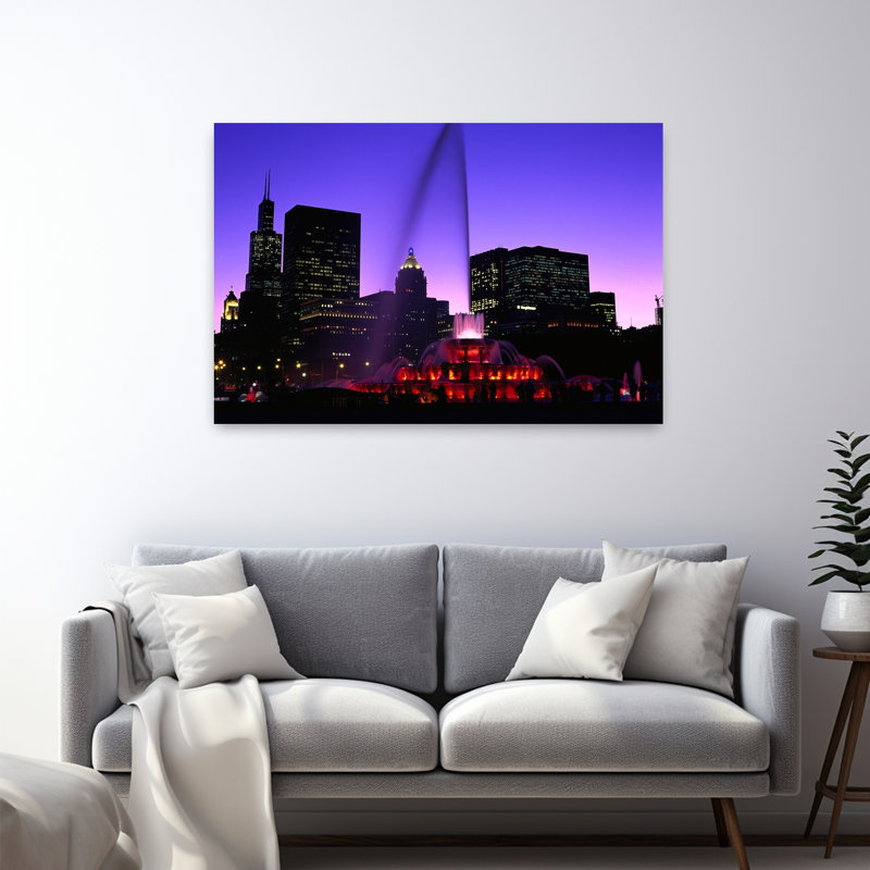 Chicago, Illinois, États-Unis, art mural contemporain, H 32 po x l 48 po