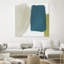 " Beige And Navy Abstract "-59884947