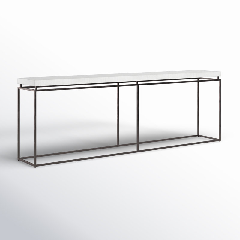 Bilbrook 80'' Solid Wood Console Table, White