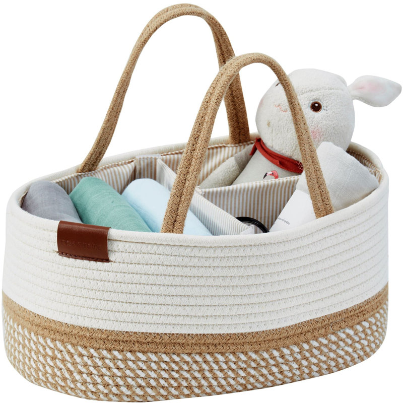 Panier en tissu Caddy Organiser, Beige