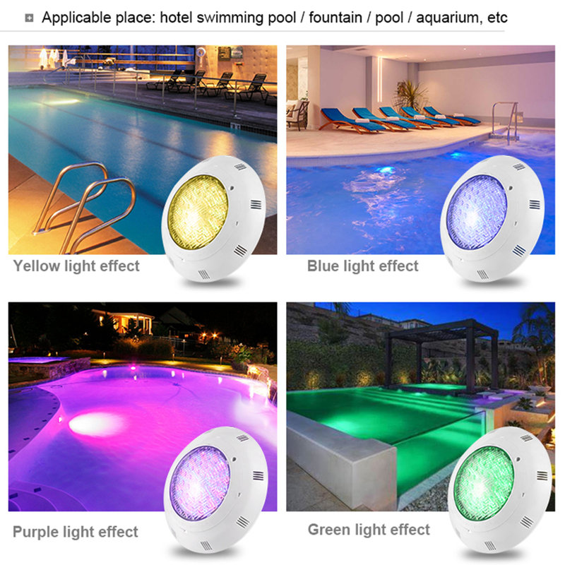 LED Waterproof Pool Light With Remote Control