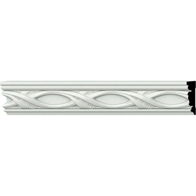 Moulure percée 1 3/4 po x l 96 po x P 1/2 po Medway