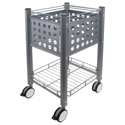 26.25'' H x 13.75'' W File Cart with Wheels